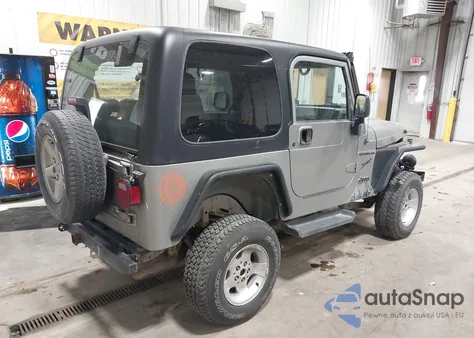 2002 Jeep Wrangler X from USA, damaged, VIN 1J4FA39S02P716530